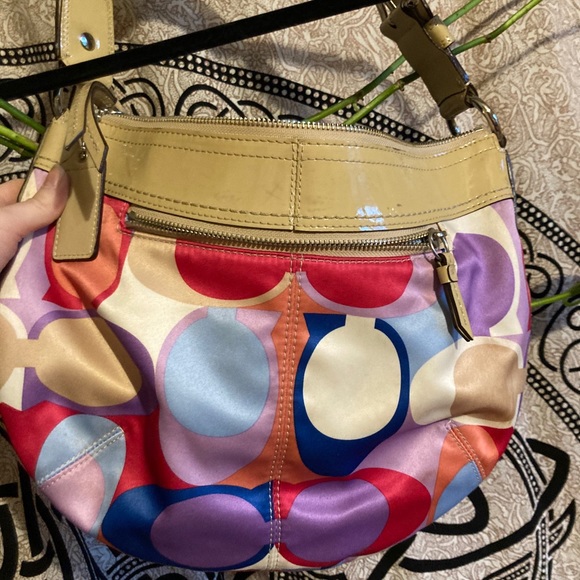 Multicolor Coach Handbag - Picture 9 of 9